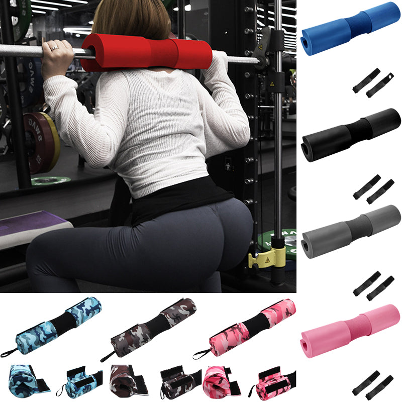 Barbell Pad Squat Pad Protector for Neck & Shoulders Fitness Bodybuilding Gym Equipment Weight Lifting Squats Hip Glute Training